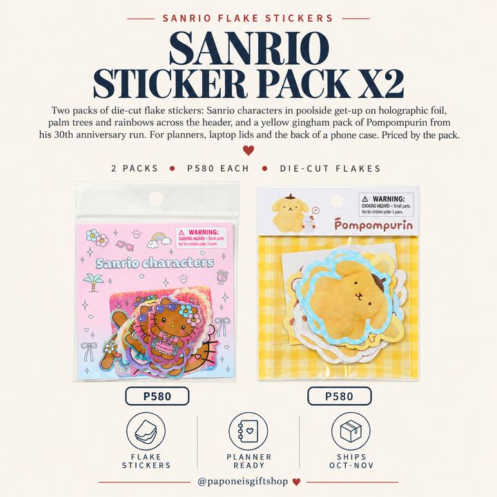 Sanrio Sticker Pack X2